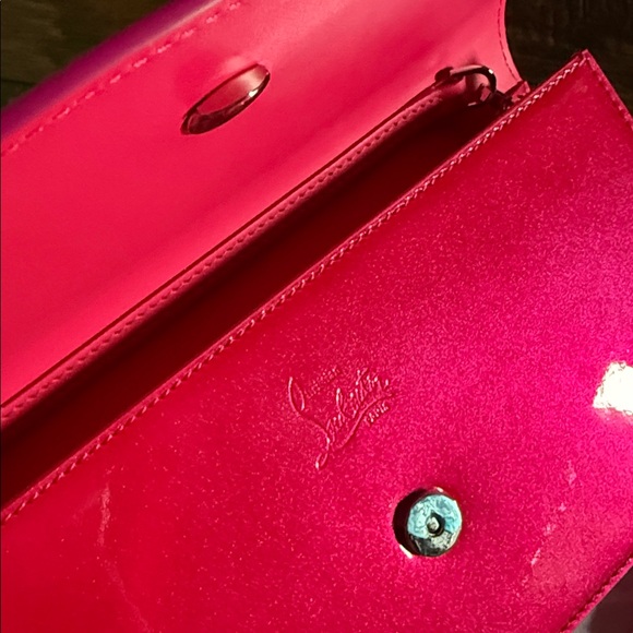 Christian Louboutin LOUBI54 Patent Perle in PinUp/Silver - Picture 10 of 16